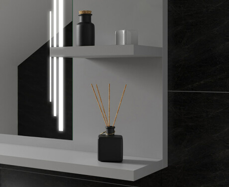 Spiegel met planken led L27 #6