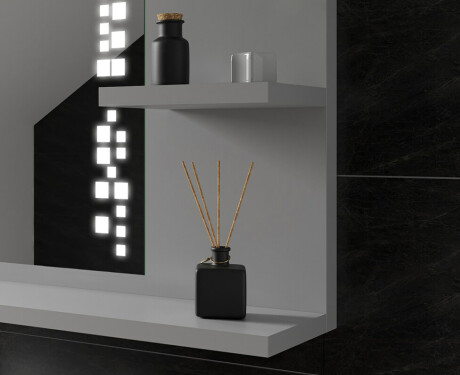 Spiegel met planken led L38 #6