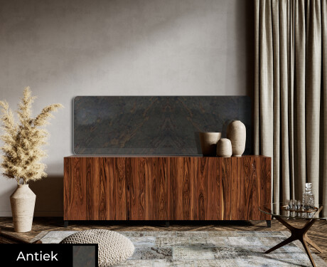 Afgerond wand decoratie spiegel L171 #6