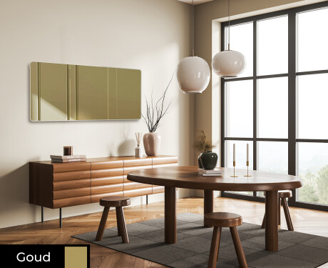 Afgerond wand decoratie spiegel L171 #8