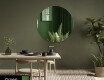 Rond wand decoratie spiegel L175