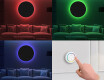 Rond wand decoratie spiegel L175 #11