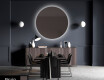 Rond wand decoratie spiegel L175 #4