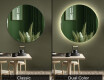 Rond wand decoratie spiegel L175 #9