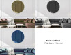 Rond wand decoratie spiegel L175 #10