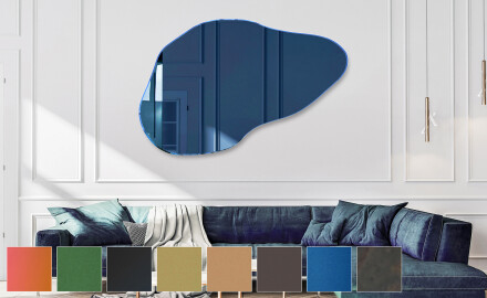 Onregelmatige wand decoratie spiegel L180