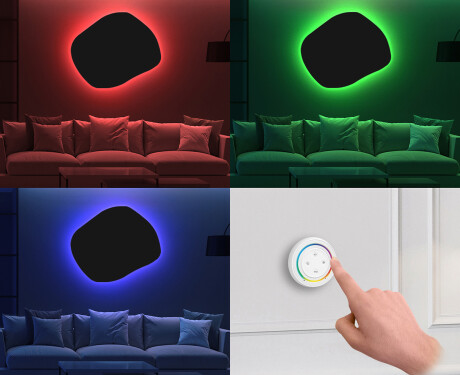 Onregelmatige decoratie spiegel op maat L181 #11