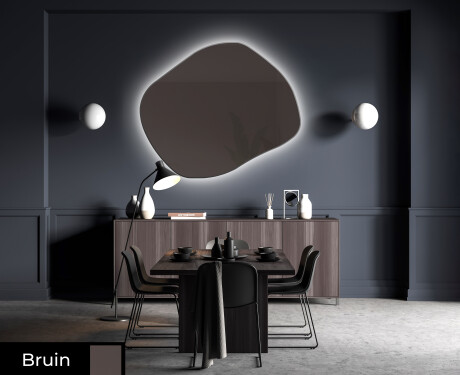 Onregelmatige decoratie spiegel op maat L181 #4