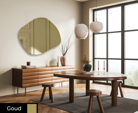 Onregelmatige decoratie spiegel op maat L181 #8