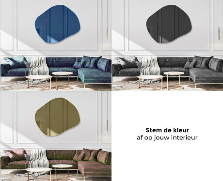 Onregelmatige decoratie spiegel op maat L181 #10