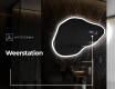 LED Badkamerspiegel in Onregelmatige Vorm P222 #6