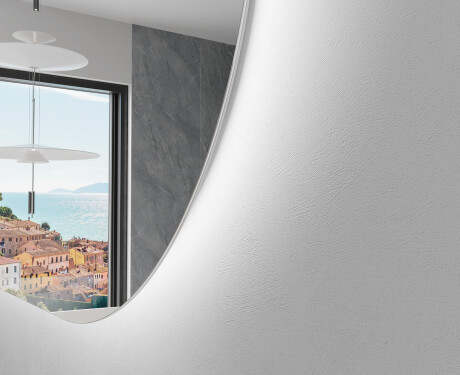 Moderne badkamer spiegel met LED-verlichting L229 #2