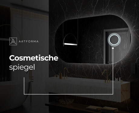 Moderne badkamer spiegel met LED-verlichting L229 #5