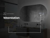 Moderne badkamer spiegel met LED-verlichting L229 #7