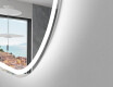 Moderne badkamer spiegel met LED-verlichting L230 #2