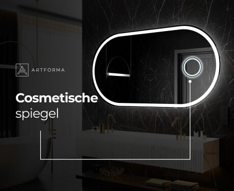 Moderne badkamer spiegel met LED-verlichting L230 #5