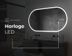 Moderne badkamer spiegel met LED-verlichting L230 #8