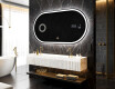 Moderne badkamer spiegel met LED-verlichting L230 #10