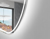 Moderne badkamer spiegel met LED-verlichting L231 #2