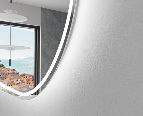 Moderne badkamer spiegel met LED-verlichting L231 #2