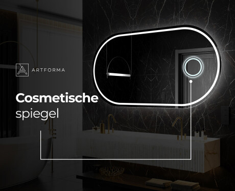 Moderne badkamer spiegel met LED-verlichting L231 #5