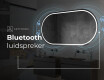 Moderne badkamer spiegel met LED-verlichting L231 #6