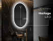 Moderne badkamer spiegel met LED-verlichting L230 #7