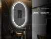 Moderne badkamer spiegel met LED-verlichting L230 #8