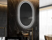 Moderne badkamer spiegel met LED-verlichting L231