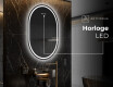 Moderne badkamer spiegel met LED-verlichting L231 #7