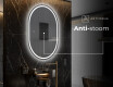 Moderne badkamer spiegel met LED-verlichting L231 #8