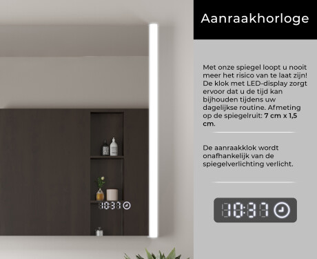 Spiegel LED met behuizing - Superlight #4