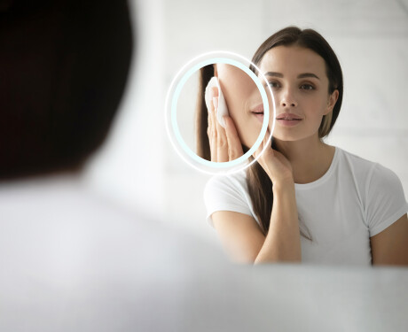 Rechthoekige LED badkamerspiegel met FrameLine lijst L15 #10