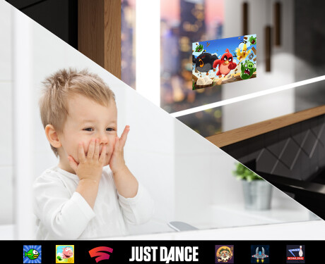 Rechthoekige LED badkamerspiegel met FrameLine lijst L61 #9