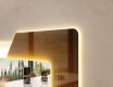 Moderne badkamer spiegel met led-verlichting - Retro #2