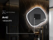 LED Badkamerspiegel in Onregelmatige Vorm R222 #9