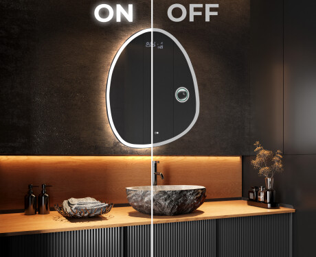 LED Badkamerspiegel in Onregelmatige Vorm SF222 #3