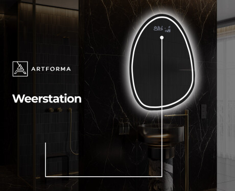 LED Badkamerspiegel in Onregelmatige Vorm SF223 #7