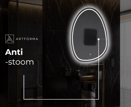LED Badkamerspiegel in Onregelmatige Vorm SF223 #9