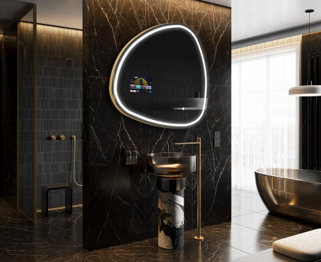 Onregelmatige Spiegel met verlichting LED SMART J223 Google #8