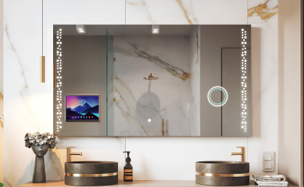 Modern LED Spiegel met iPad Displine L38 Frame