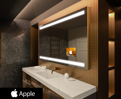 Badkamerspiegel met verlichting LED SMART L09 Apple