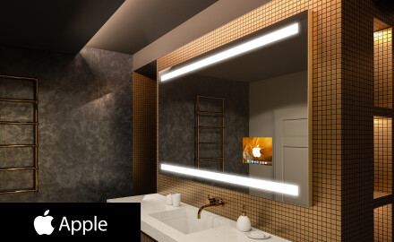 Badkamerspiegel met verlichting LED SMART L09 Apple
