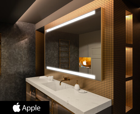 Badkamerspiegel met verlichting LED SMART L47 Apple #1