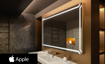 Spiegel met verlichting LED SMART L129 Apple