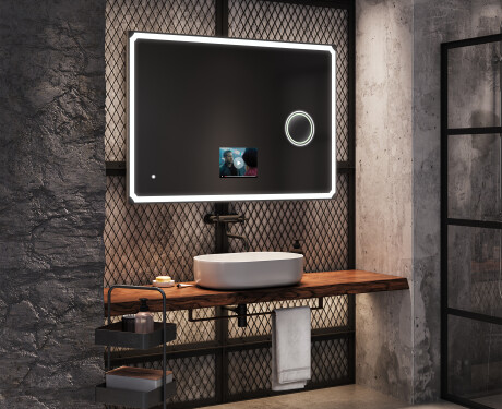 Spiegel met verlichting LED SMART L138 Apple #9