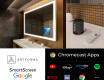 Moderne smart badkamer spiegel met led-verlichting L01  google-serie #4