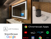 Moderne smart badkamer spiegel met led-verlichting L15  google-serie #4