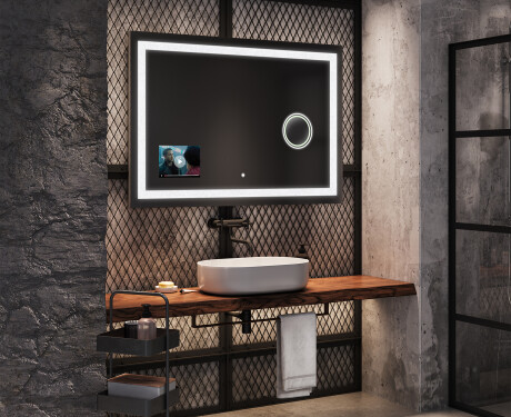 Moderne smart badkamer spiegel met led-verlichting L15  google-serie #6