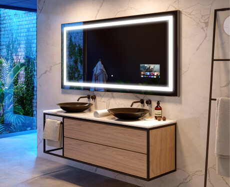 Moderne smart badkamer spiegel met led-verlichting L15  google-serie #10